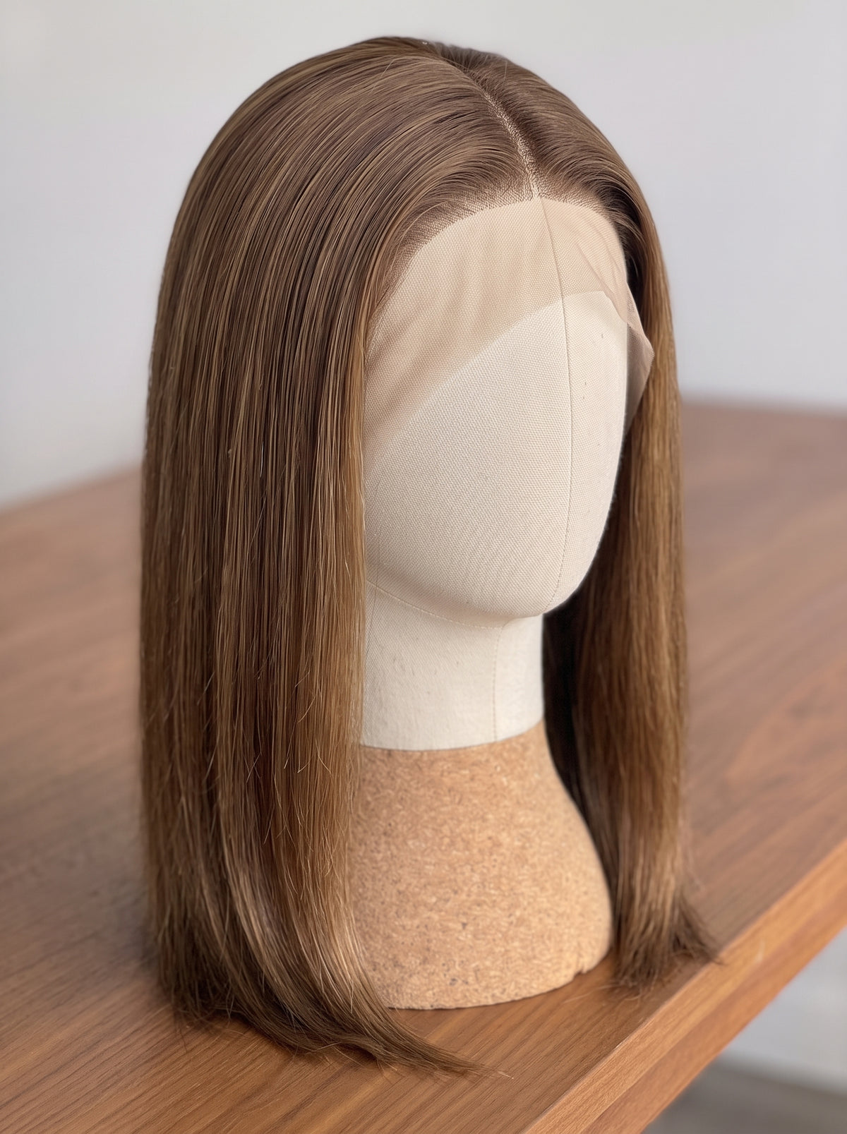 Lace Full Head Wig Shoulder Length (Straight)