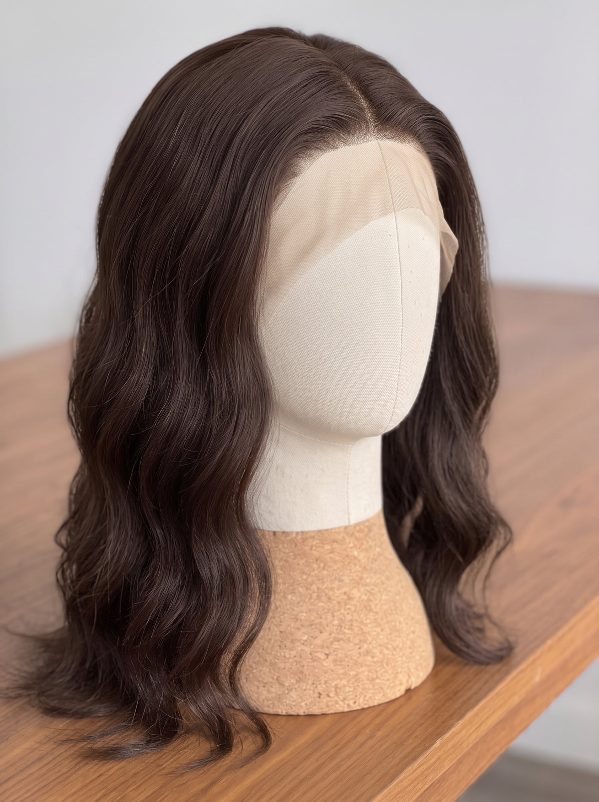 Lace Full Head Wig Shoulder Length (Straight)