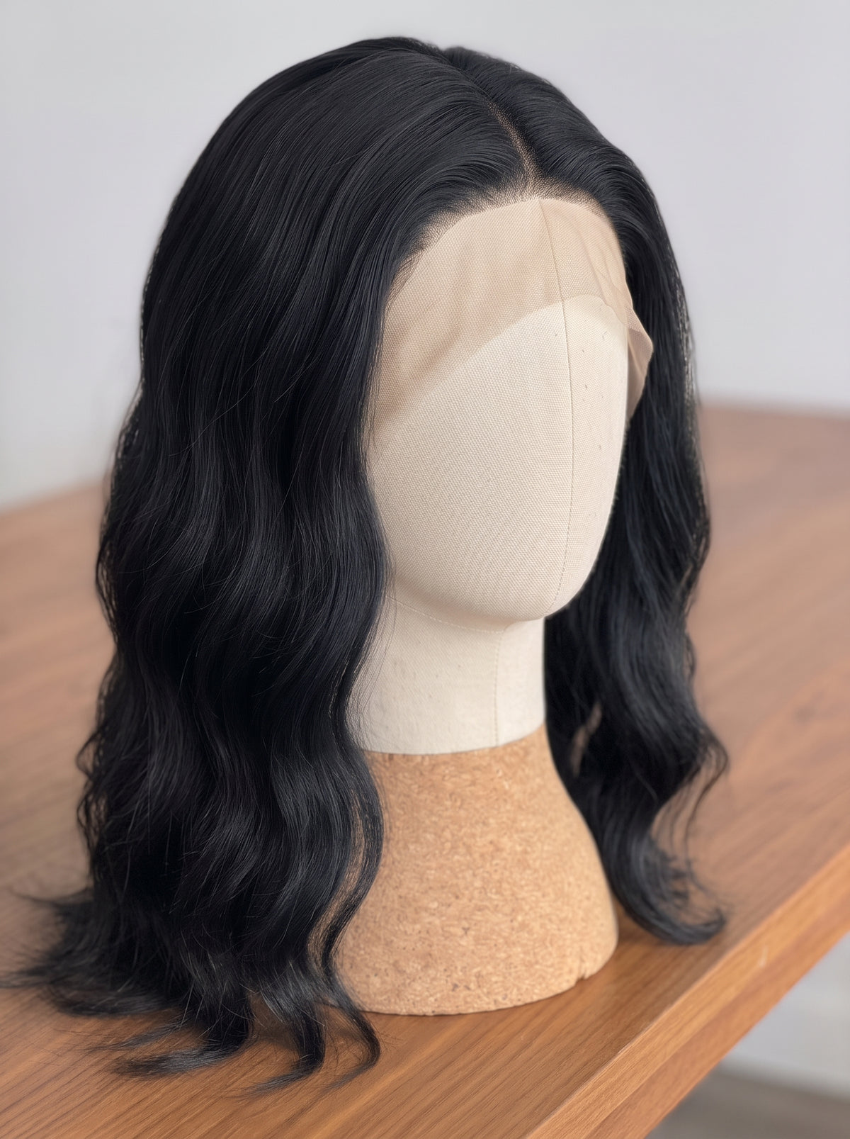 Lace Full Head Wig Shoulder Length (Straight)