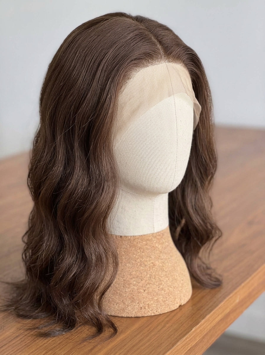 Lace Full Head Wig Shoulder Length (Straight)