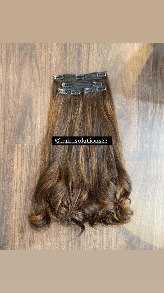 Clip-in Extensions Set (Wavy & Straight)
