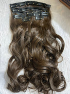 Clip-in Extensions Set (Wavy & Straight) 10 CLIPS- 12 CLIPS