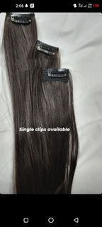 Clip-in Extensions Set (2 clips to 8 Clips )
