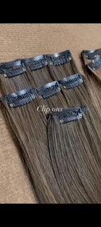 Clip-in Extensions Set (2 clips to 8 Clips )