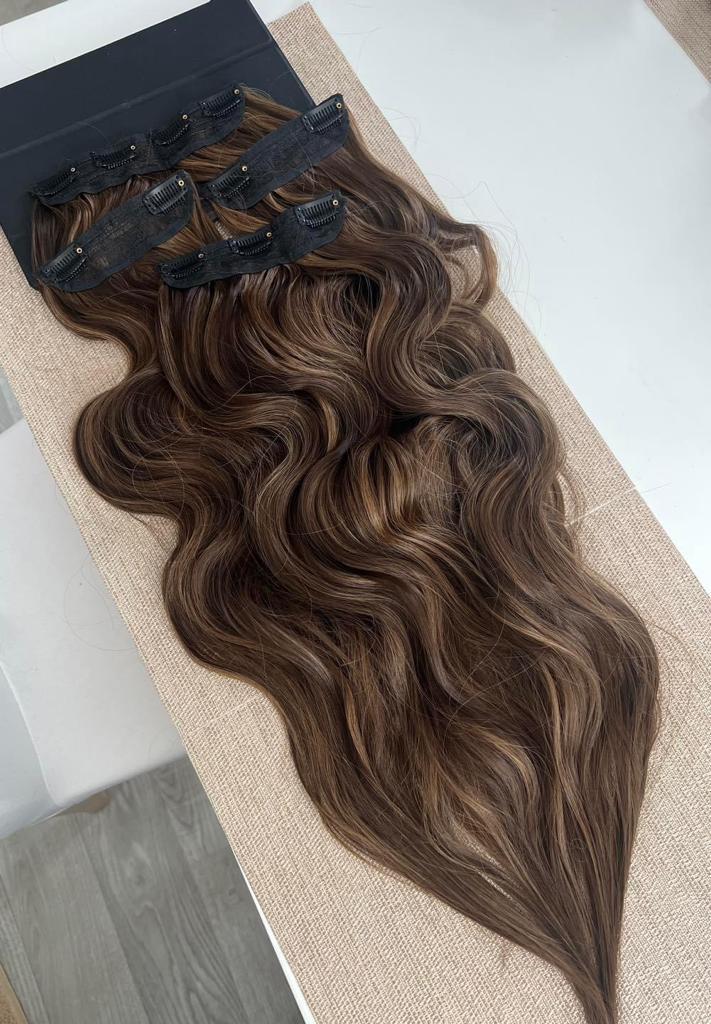 Clip-in Extensions Set (Wavy & Straight)