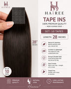 Tape-in Extensions (15 Tape ins to 40 Tape Ins )Straight