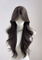 Front Bang Puff Full Head Wig wavy