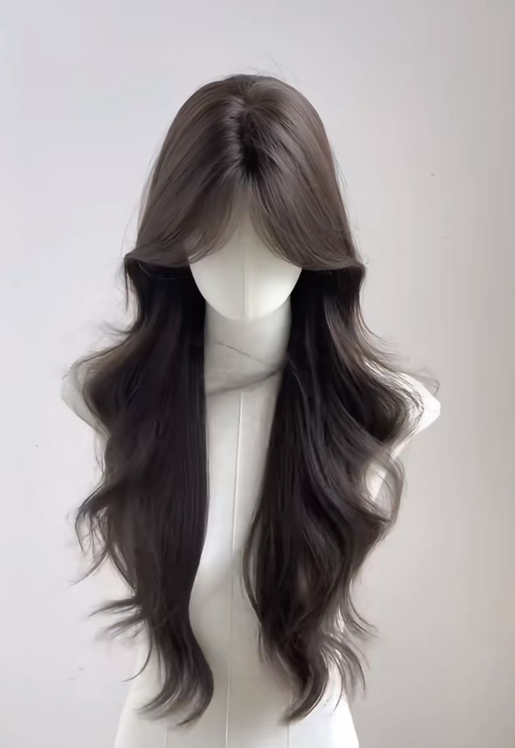 Front Bang Puff Full Head Wig wavy