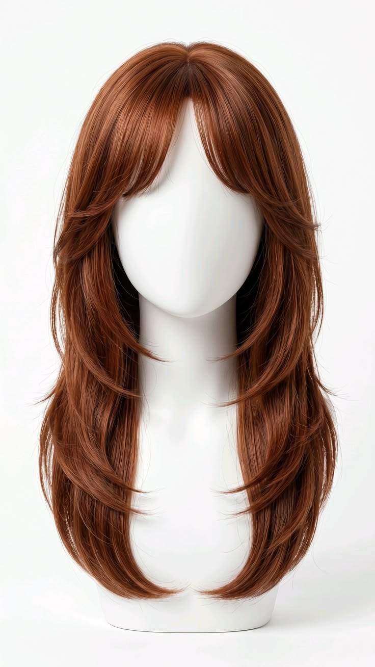 Full Head Wig (Shoulder Length) with Box Packing