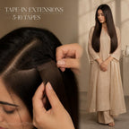 Tape-in Extensions (5 Tape ins to 10 Tape Ins )Straight