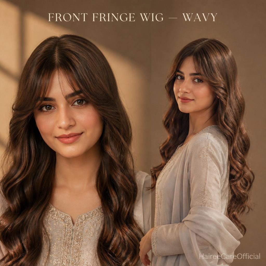 Front Mang Full Head Wig WAVY