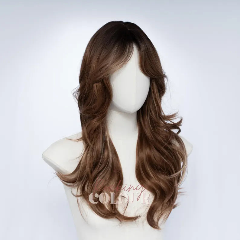 Front Mang Full Head Wig WAVY
