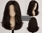 Full head wig shoulder length