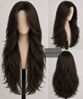 Full head wig shoulder length