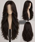 Full head wig shoulder length