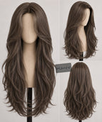 Full head wig shoulder length