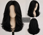 Full head wig shoulder length