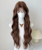 Front Bang Puff Full Head Wig wavy